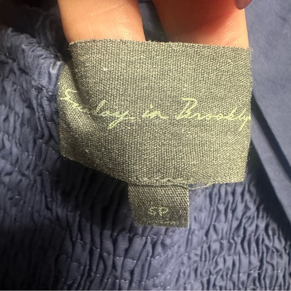 Anthropologie Sunday in Brooklyn Back Bow Tie Top Blouse SP NWT - Picture 3 of 7